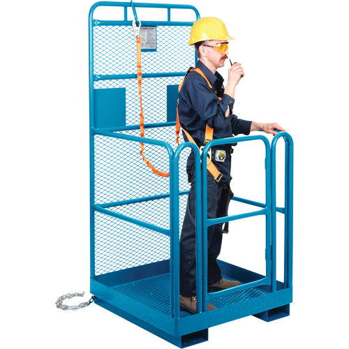 Nacelle &eacute;l&eacute;vatrice pour travail en hauteur, 36" x 36" x 72" h, Capacit&eacute; de 1000 lb, Acier PB Rental Co. Ltd.