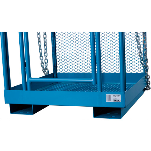 Nacelle &eacute;l&eacute;vatrice pour travail en hauteur, 36" x 36" x 72" h, Capacit&eacute; de 1000 lb, Acier PB Rental Co. Ltd.