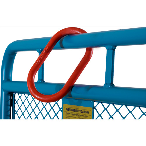 Nacelle &eacute;l&eacute;vatrice pour travail en hauteur, 36" x 36" x 72" h, Capacit&eacute; de 1000 lb, Acier PB Rental Co. Ltd.