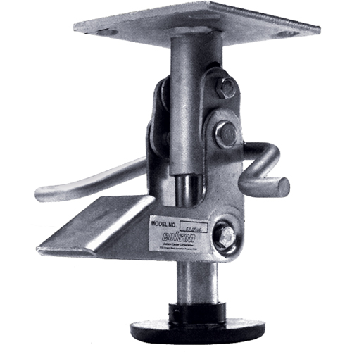 Floor Lock Brakes - Heavy-Duty, 4-3/4" Extended Height, 3-11/16" Retracted Height PB Rental Co. Ltd.