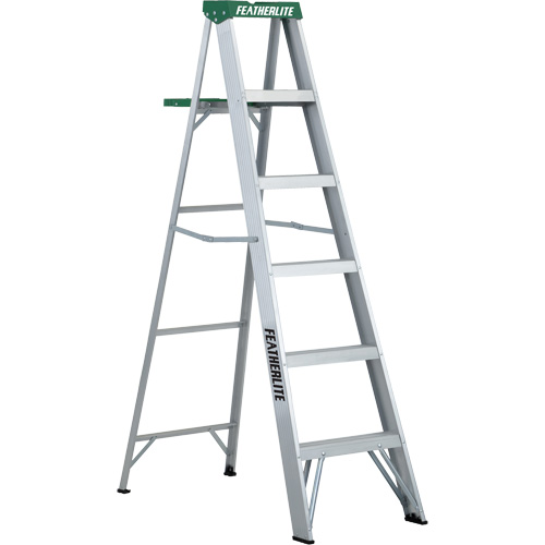 Commercial Duty Stepladders (2400 Series), 6', Aluminum, 225 lbs. Capacity, Type 2 PB Rental Co. Ltd.