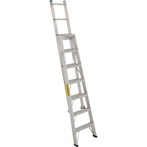 2700 Series Industrial Duty Multi-Way Ladders, 7', Aluminum, 250 lbs. Cap., ANSI 1, CSA 1 PB Rental Co. Ltd.