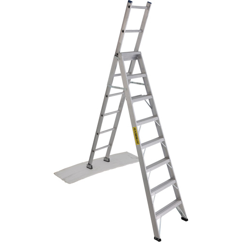 Escabeaux industriels Multi-Way de s&eacute;rie 2700, 8', Aluminium, Capacit&eacute; de 250 lb, ANSI 1, CSA 1 PB Rental Co. Ltd.