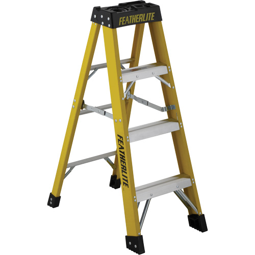 Industrial Heavy-Duty Stepladders (6900 Series), 4', Fibreglass, 300 lbs. Capacity, Type 1A PB Rental Co. Ltd.