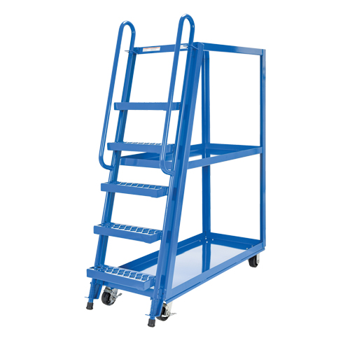 Chariot &agrave; cueillette, Acier, 21-7/8" la x 56-1/8" p, 3 tablettes, Capacit&eacute; 1000 lb PB Rental Co. Ltd.