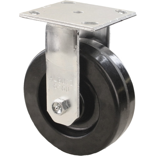 Heavy-Duty EMaxx Kingpin Caster, Rigid, 6" (152.4 mm), Phenolic, 1200 lbs. (544.3 kg.) PB Rental Co. Ltd.