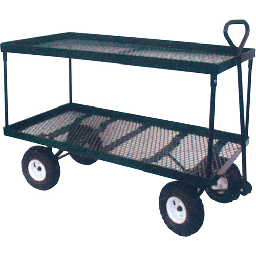 Double Deck Wagon, 24" W x 48" L, 600 lbs. Capacity PB Rental Co. Ltd.