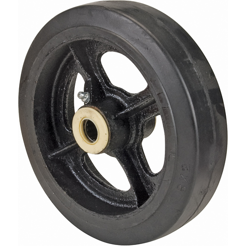 Roues en caoutchouc, 8" (203 mm) dia. x 2" (51 mm) la, Capacit&eacute; de 600 lb (272 kg) PB Rental Co. Ltd.