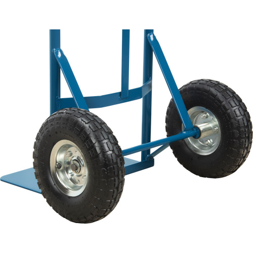 Diable &agrave; roue enti&egrave;rement soud&eacute;, Prise Double, Acier, Hauteur de 46", Capacit&eacute; 600 lb PB Rental Co. Ltd.