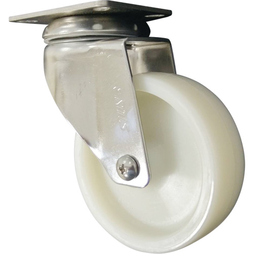 Caster, Swivel, 4" (101.6 mm), Nylon, 200 lbs. (91 kg.) PB Rental Co. Ltd.