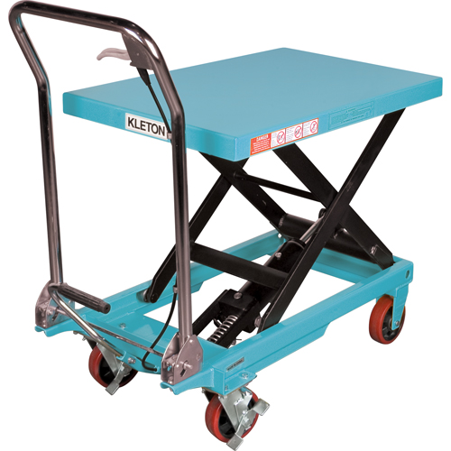 Table &eacute;l&eacute;vatrice robuste &agrave; ciseaux hydraulique, 32" lo x 19-3/4" la, Acier, Capacit&eacute; 660 lb PB Rental Co. Ltd.