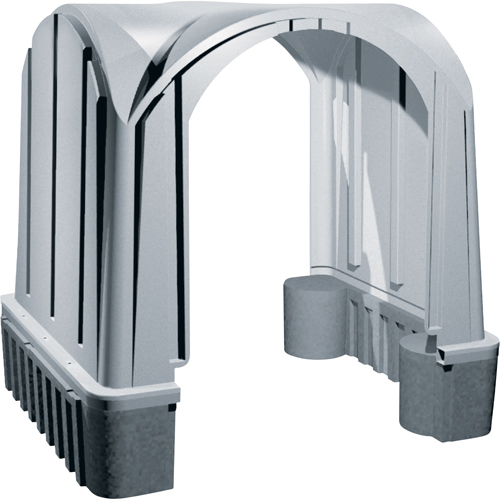 Abris en poly pour l'ext&eacute;rieur, 2 murs, 7' lo x 6' la x 7' h PB Rental Co. Ltd.