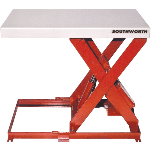 Scissor Lift Table, Steel, 36" L x 20" W, 550 lbs. Capacity PB Rental Co. Ltd.