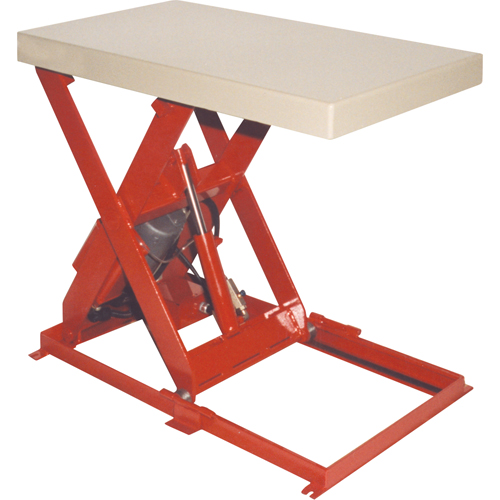 Scissor Lift Table, Steel, 36" L x 20" W, 1100 lbs. Capacity PB Rental Co. Ltd.