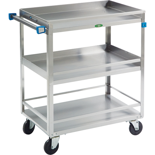 Guard Rail Carts, 3 Tiers, 19" W x 34-3/4" H x 31" D, 500 lbs. Capacity PB Rental Co. Ltd.