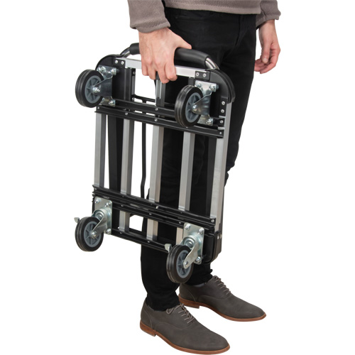 Foldable Platform Trucks, Aluminum, 300 lbs., 28" L x 16" W, 32" High PB Rental Co. Ltd.