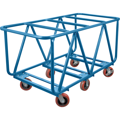 Chariot &agrave; plateforme pour mat&eacute;riaux de construction, 60" x 30" x 33", Capacit&eacute; 2500 lb PB Rental Co. Ltd.