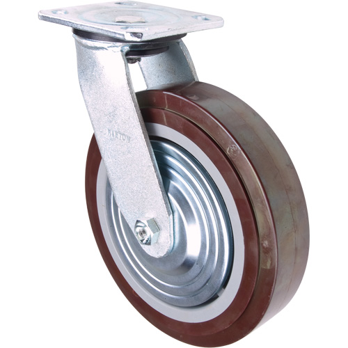 Roulette, Pivotant, 8" (203,2 mm), Polyur&eacute;thane, 1000 lb (453,6 kg) PB Rental Co. Ltd.