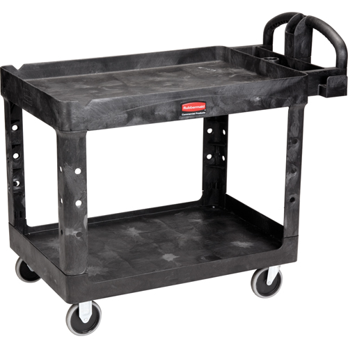Heavy Duty Utility Cart - 4546-00, 2 Tiers, 26" x 33-1/4" x 55", 750 lbs. Capacity PB Rental Co. Ltd.
