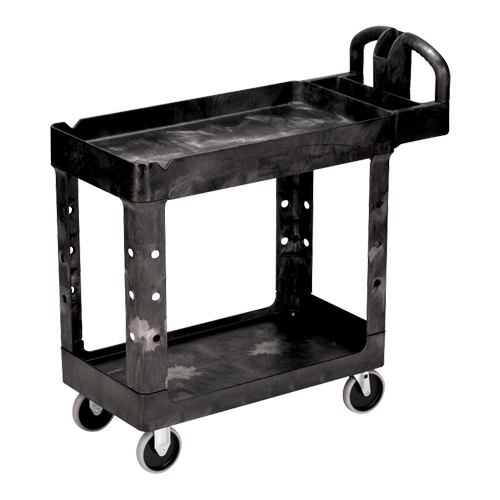 Heavy Duty Utility Cart - 4500-88, 2 Tiers, 17-1/8" x 33-1/4" x 39", 500 lbs. Capacity PB Rental Co. Ltd.