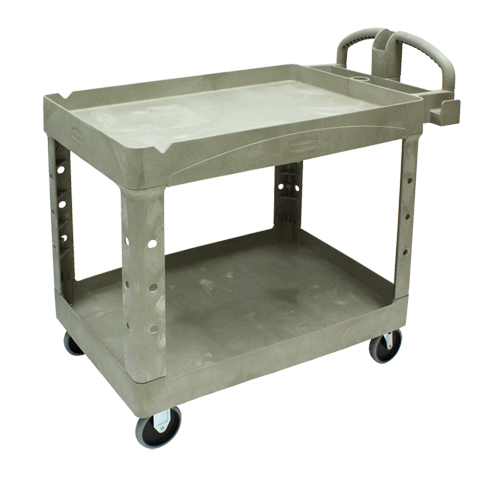 Chariot utilitaire robuste - 4520-88, 2 tiers, 25-1/4" x 39" x 44", Capacit&eacute; 500 lb PB Rental Co. Ltd.