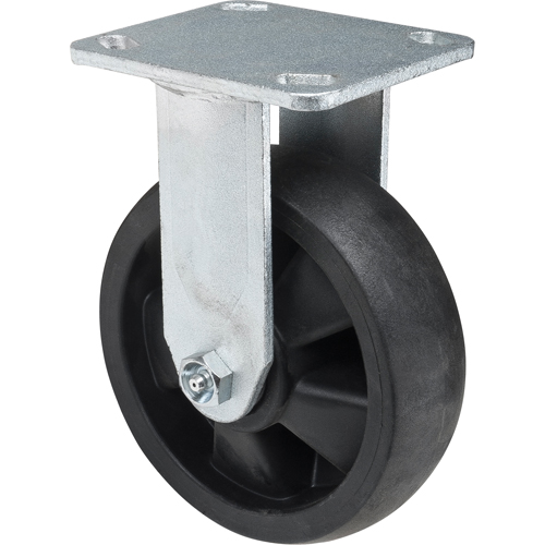 Roulettes haute temp&eacute;rature, Fixe, 6" (152,4 mm), Nylon, 880 lb (399 kg) PB Rental Co. Ltd.