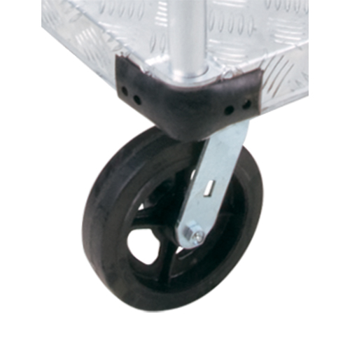Aluminum Platform Truck, 24" W x 36" L, 2000 lbs. Cap., Mold-on Rubber Wheels PB Rental Co. Ltd.