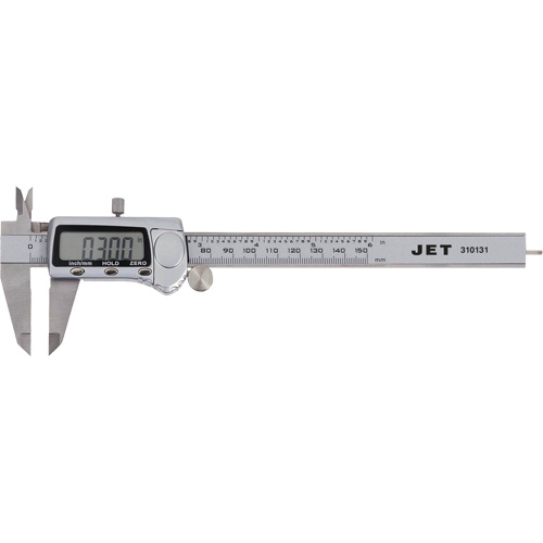 JEDC-6 Premium Digital Caliper, 0" - 6" (0 mm - 150 mm) Range PB Rental Co. Ltd.
