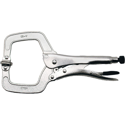 Super Heavy-Duty Locking C-Clamp with Swivel Pad, 11" (279 mm) Capacity PB Rental Co. Ltd.