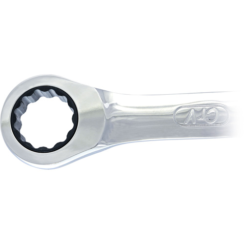 Cl&eacute; mixte &agrave; cliquet &agrave; motif long non r&eacute;versible, 19 mm, Fini Ordinaire PB Rental Co. Ltd.