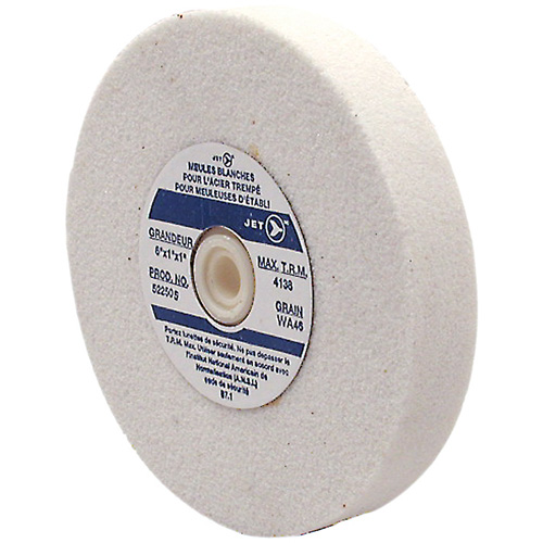 Meule pour touret, 6" x 3/4", Arbre de 1", Oxyde d'aluminium PB Rental Co. Ltd.