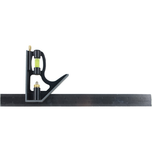 Combination Square, 12" L, Stainless Steel, Plain PB Rental Co. Ltd.