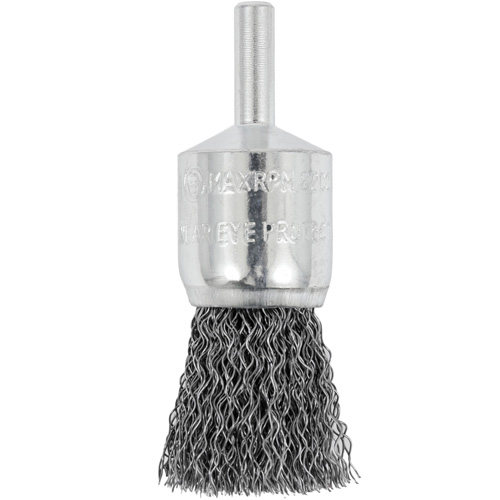 Brosse coupelle sertie mont&eacute;e sur tige, 3/4", Fils 0,012", Tige 1/4" PB Rental Co. Ltd.