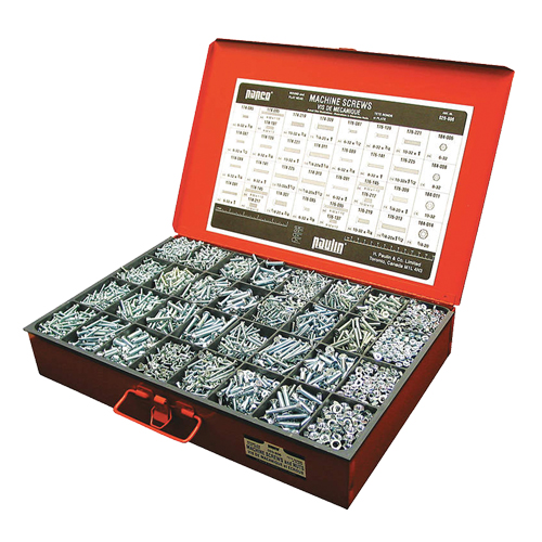 Assortiment d'&eacute;crous et de vis machine PB Rental Co. Ltd.
