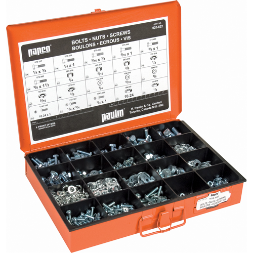 Assortiments de vis d'assemblage, de rondelles & d'&eacute;crous de calibre 5 PB Rental Co. Ltd.