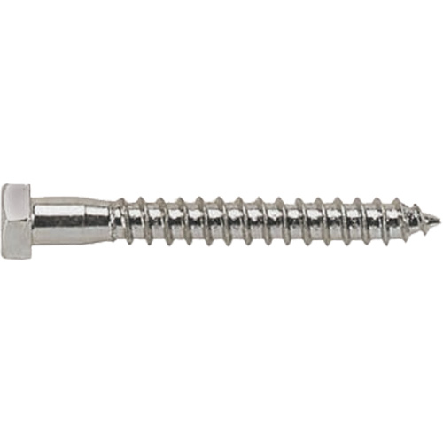 Lag Bolt, 3/8" x 4" L, Zinc Plated PB Rental Co. Ltd.