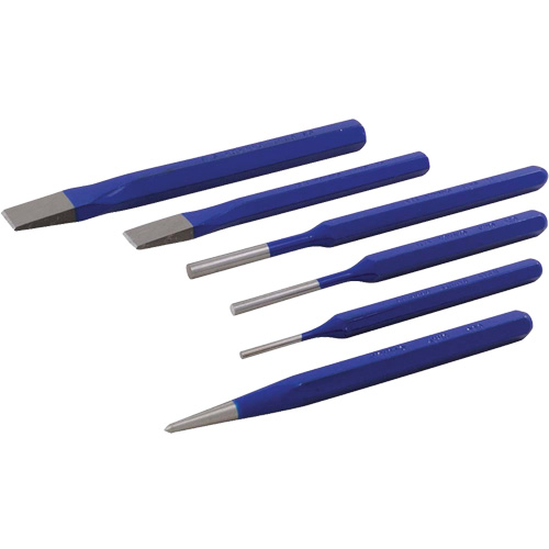 Punch & Chisel Set, 6 Pieces PB Rental Co. Ltd.