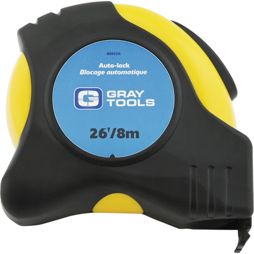 Auto-Lock Tape Measure, 1" x 26/8 m, Imperial & Metric Graduations PB Rental Co. Ltd.