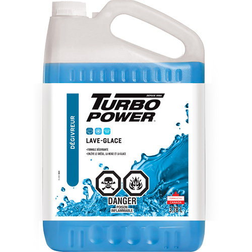 Liquide lave-glace toutes saisons Turbo Power, Cruche, 3,78 L PB Rental Co. Ltd.