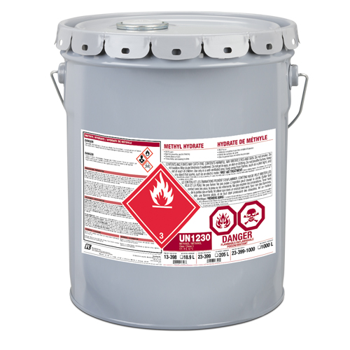 Hydrate de m&eacute;thyle, Seau PB Rental Co. Ltd.