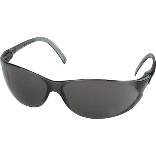 Lunettes de s&eacute;curit&eacute; s&eacute;rie Twister, Lentille Grise/fum&eacute;e, Anti-&eacute;gratignures, ANSI Z87+/R&eacute;pond ou surpasse la norme CSA Z94.3 PB Rental Co. Ltd.