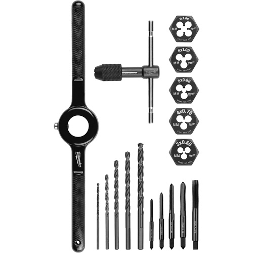 Tap and Die Set, 17 Pieces PB Rental Co. Ltd.