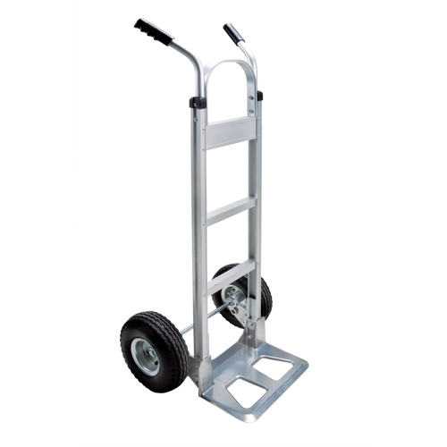 Diable d&eacute;mont&eacute;, Prise Double, Aluminium, Hauteur de 50-5/8", Capacit&eacute; 500 lb PB Rental Co. Ltd.