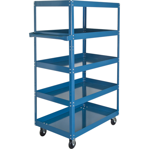 Shelf Carts , 5 Tiers, 18" W x 61" H x 30" D, 900 lbs. Capacity PB Rental Co. Ltd.