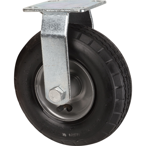 Roulettes pneumatiques, Fixe, 8" (203,2 mm), Pneumatique, 350 lb (158,8 kg) PB Rental Co. Ltd.