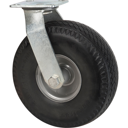 Roulettes anticrevaisons, Pivotant, 10" (254 mm), Anticrevaison, 300 lb (136 kg) PB Rental Co. Ltd.