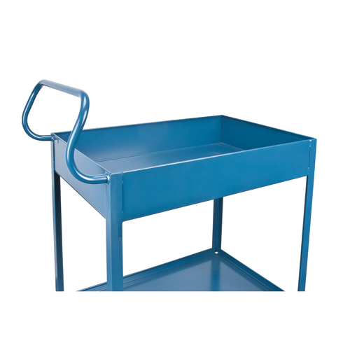 Chariots de service &agrave; bordure profonde, 2 Tiers, 24" la x 47" h x 36" p, Capacit&eacute; 1200 lb PB Rental Co. Ltd.