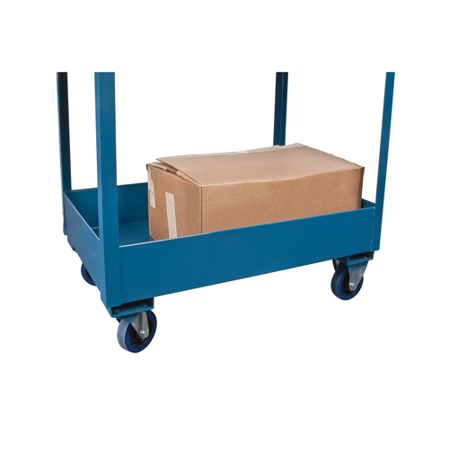 Chariots de service &agrave; bordure profonde, 2 Tiers, 24" la x 47" h x 36" p, Capacit&eacute; 1200 lb PB Rental Co. Ltd.