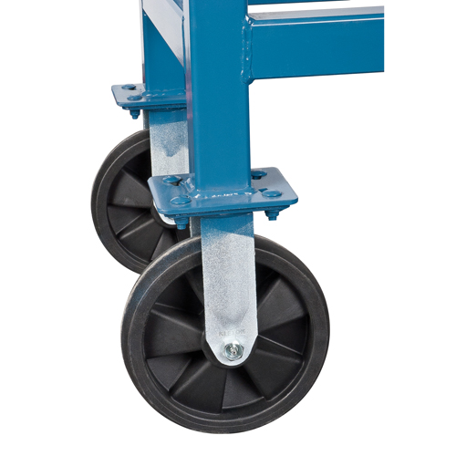 Chariots &agrave; plateforme sur&eacute;lev&eacute;e, 60" lo x 30" la x Capacit&eacute; 1800 lb, Roues en Caoutchouc PB Rental Co. Ltd.