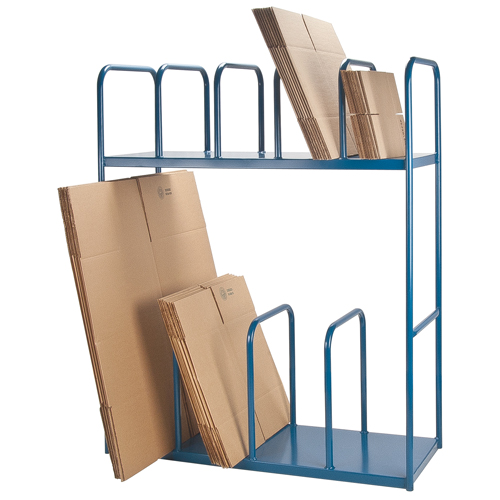 Support &agrave; deux niveaux pour boîtes de carton PB Rental Co. Ltd.
